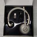 Wireless Headset, Bluetooth Headphones with Microphone Noise Canceling & USB Dongle, Trucker Bluetooth Headset with Mic Mute for Cell Phone Computer Work Office Meetings Teams Skype Call