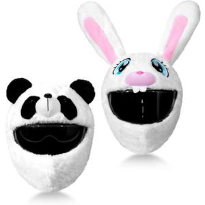 Chuarry Motorcycle Helmet Cover Cute Animal Cover Funny Decoration Dust Cap for Rides Gif (Helmet Not Included)