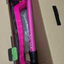 Lifemaster Mini 3-Wheel Kids Scooter with Multi-Color Wheel Lights  4-Height Adjustable Handlebar, Wide Anti-Slip Deck, Child Safety Certified, Boys & Girls Ages 2+ Supports Up to 110 lbs (Pink)