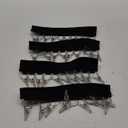 Septe 4Pcs Hat Organizer for Hanger Hat Rack for Baseball Caps Hat Racks Holder 10 Hat Storage Clips for hanging and display (Black)