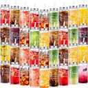 Skylety 36 Pcs Employee Appreciation Gifts Bulk 13.5 oz Thank You Cups with Lids and Straws Reusable Plastic Tumbler Gift Drinking Cups Bulk for Coworker Volunteer Staff Teacher