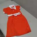 Fun Shack Annie Kids Costume - Orphan Movie Costume for Girls (Medium)