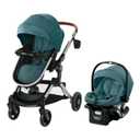 Graco Modes Nest Travel System, 3-in1 Modular Carseat Stroller Combo, Adjustable Slide2Me Infant Car Seat Carrier, Pramette, Toddler Stroller