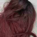 Kaneles Ombre Wine Red Wigs Long Straight Red Wigs for Women Ultra Soft Heat Resistant Fiber Party Cosplay Accessories (Ombre Wine Red)