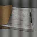 Wooden Serving Ottoman Tray With 4 Coasters, Breakfast Tray With Handles, Home Decor for Living Room, Coffee Table