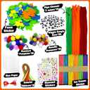 Pseutio 30 Set Fall Crafts for Kids DIY Pumpkin for Crafts Decorations Halloween Craft for Kids Halloween Thanksgiving Art Craft Decorations