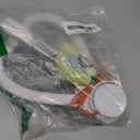 Interactive Cat Toys for Indoor Cats: Automatic Flying Bird Feather Wand Chase Exercise Enrichment Stimulation, USB Rechargeable Durable Safe Hanging Toy for Bored Kittens Adult Multi Cat Households (White)