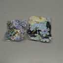 Geosar 120 Pcs Artificial Flowers Bulk Mini Silk Flower for Crafts Fake Small Flowers Heads Floral Arrangement Decor for Spring DIY Wreath Wedding Bouquet Decoration(Blue,Fresh Style)