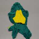 Hotumn Dinosaur Dog Halloween Costume Pet Dino Hoodie for Small Dogs (Small, Green)