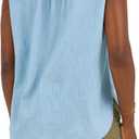 Lee Women's Legendary Cap Sleeve Shirt (Blue, M)