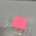 UNA GELLA Short Almond Fake Nails 216pcs Pre-Shape Gel Acrylic Nail Tips for Full Cover Nail Extension Home DIY Nail Salon 12 Sizes Gelly Tips