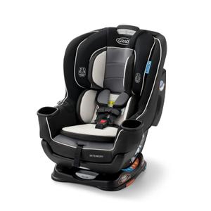 Graco Extend2Fit Convertible Baby Car Seat, Rear and Forward Facing, Adjustable Extension Panel for Extra Legroom, Gotham (2-in-1)