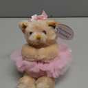 Bearington Collection Ballerina Stuffed Animal - Ballet Doll - Dance Recital Gifts for Girls - Bear Bella - 6"