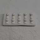 Set of 5 Cat Flower Vase Bud Ceramic Small Cute Mini Handmade Decor - Unique Modern Tiny Wedding Party Birthday Gift - Bulk Trendy Pretty Little Vases