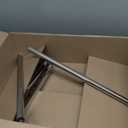 Leinuosen Metal Cross Stitch Frame Sturdy Aluminum 11/9/7.3/5.5 Inch Wide Adjustable Needlepoint Cross Stitch Holder for Embroidery Sewing Quilting Projects, 18 x 12.6 Inch