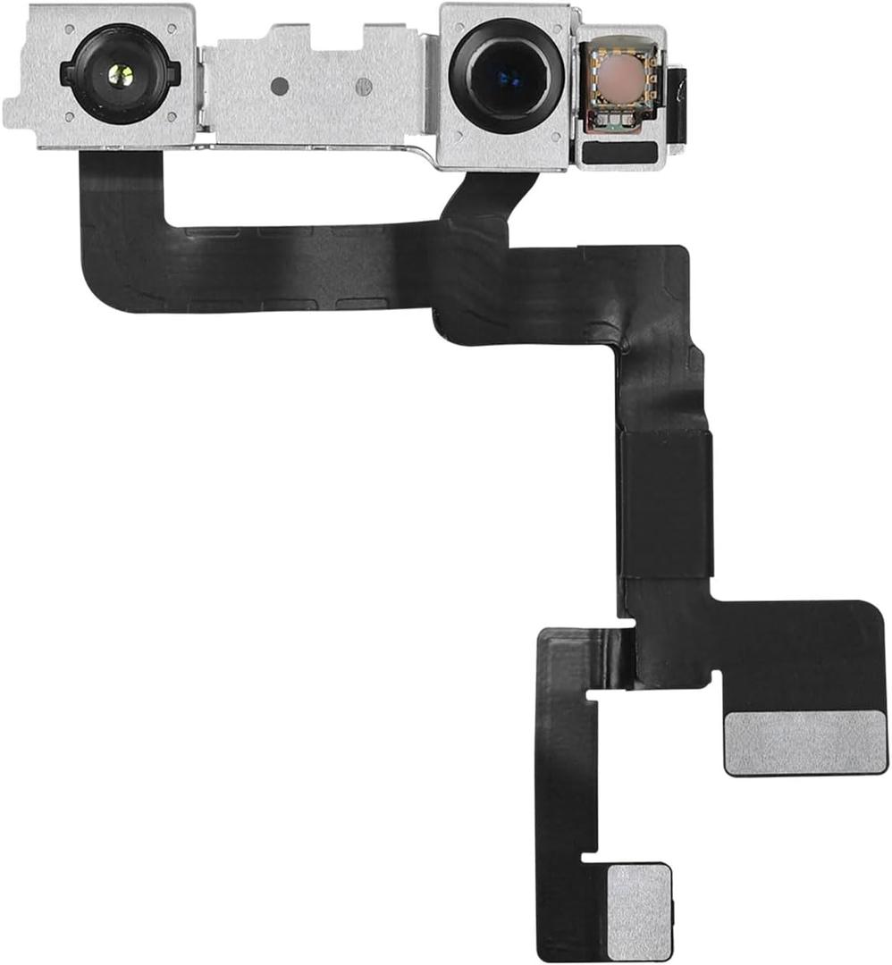 Front Camera Replacement for iPhone 11 Facing 12MP Lens Module Flex Cable with Structured Light Receiver Replace Transmitter Sensor Connector