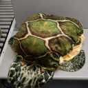 UEncounter 40 Inch Wearable Turtle Shell Pillow - Soft Costume Big Body Plush Pillow for Funny Cosplay - Adults Kids - Green (Medium)