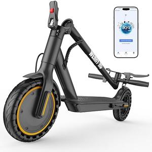 WERHY Electric Scooter, 500W/350W Powerful Motor & 19/22 MPH Top Speed, 16/25 Miles Range, Folding E Scooter with Dual Braking for Teens and Adults