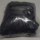 Medieval Hooded Cloak Renaissance Cape for Men and Women Halloween Costume (Black)