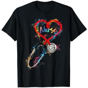 Watercol Nurse Life Nursing Nurse Week 2025 T-Shirt, L