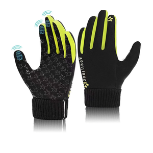 Winter Kids Warm Sports Gloves: Cold Weather Water Resistant Touchscreen Fleece Soft Lining Children Mittens for Boys Girls 6-8Years