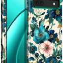 Hekodonk for Google Pixel 6A Case (2022),Heavy Duty Full Body Shockproof Protection Hard Plastic+Silicone Rubber Hybrid 3 in 1 Protective Phone Case for Google Pixel 6A,All Green