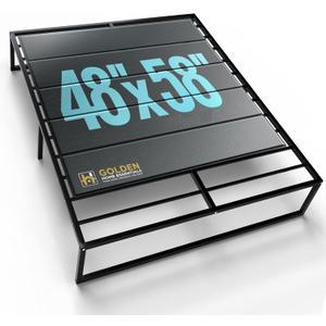 Golden Home Essentials 58" x 48" Bunkie Board for Mattress Support Bed Board for Slatted & Platform Frames Prevents Sagging, Extends Mattress Life No Assembly, Heavy-Duty Design