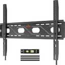 ELIVED Fixed TV Mount for Most 50-120 Inch Flat Screen tvs, Low Profile Wall Mount TV Bracket up to VESA 950x600mm and 220 lbs - Fits 16", 24", 32", 36" Studs- Heavy Duty and Space Saving