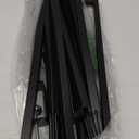 Over The Table Rod Stand with Clamps Adjustable 13''-42'' Tall 29"-98" Length Black Table Arch Hanging for Wedding Birthday Party Halloween Christmas