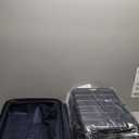 Coolife Luggage 3 Piece Set Suitcase Spinner Hardshell Lightweight TSA Lock (navy, 20/24/28)