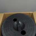 Perforated Sump Pump Basin with Lid, 13 X 11.4 X 15 Inch Heavy-Duty Perforated Sump Pump Bucket with 40 Drainage Holes, Suitable for Yard, Crawl Space, Patio, and Driveway Drainage