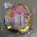 4 x 30 Pcs Axolotl Hanging Swirls Party Decorations Axolotl Birthday Party Spiral Decor Supplies Ceiling Decorations for Boys Girls Axolotl Fans