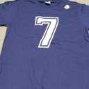 Number 7 Varsity Sports Team Jersey 7th Birthday 7 Years T-Shirt Size Small, Navy Blue