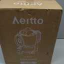 Aeitto Juicer Machines - 5.3" Large Mouth Feed Chute with Self Feeding & Hands-Free Design - Cold Press Juicer for Fruits & Vegetables - Slow Masticating Juicer Easy to Clean & Assemble, Grey