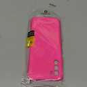 oakxco for Moto G 5G 2022 Case Liquid Silicone, Neon Bright Solid Color, Soft Rubber Gel Elegant Aesthetic Cover, Thin Slim TPU Matte Plain Smooth Case for Women Girl Cute, Hot Pink Fuchsia