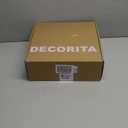 Felt Bulletin Board Tiles | Modern Cork Board Alternative | Large Cork Boards for Walls | Aesthetic Felt Wall Panels for Office & Home Decor | Pinboard & Photo Board (12-Pack) | Beige