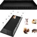 PJYuCien Guinea Pig Cage Liner, Waterproof Tarp Bottom pad for Rabbits, Easy to Install, Suitable for Totoro, Hedgehogs, Ferrets and Other Small Animals.Not Include Cage (24" X 60")