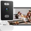 Indoor Security Camera for Baby Monitor,1080P Home Security Camera w/ 2-Way Audio,Motion Detection,Cloud & SD Card Storage,Night Vision(2.4G WiFi Connection)