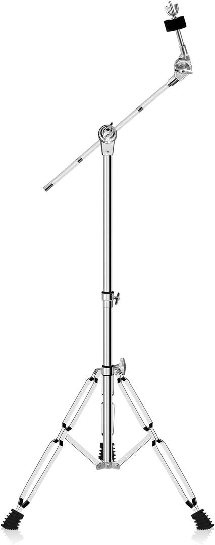 polar lights Cymbal Stand, Adjustable Cymbal Stand for Drum Hardware Percussion Mount Holder Gear Set Drum Hardware Set for Mounting Crash, Ride, Splash Cymbals, Double Braced Legs with Rubber Feet
