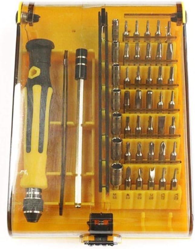Cobalt Drill Bit Set, Drill Bit Set, 45 in 1 Precision Screwdriver Set Multi Function Magnetic Bits for Phone Computer Mini Electronic Repair Tool Set Hand Tool