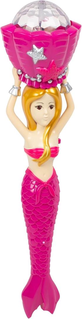 Master Toys Light Up Mermaid Wand Flash Light Toy, 11"