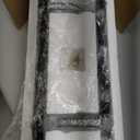 Set of 2 Crystal Crush Diamond Candle Sconces, Gorgeous Silver Mirrored Wall Sconce, Round Candle Holder Glass Wall Decorations for Home Dcor, Living Room, Dining Room.