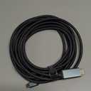 USB C to HDMI 15 Feet Cable 4K, Anti-Interference Gold-Plated Plugs, Aluminum Type-C to HDMI Cord, Thunderbolt 3 & 4 Compatible for MacBook, iMac, iPad Pro, Galaxy, Surface, Dell, HP