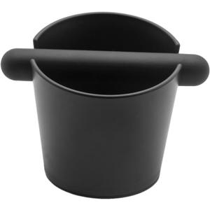 5 inch Coffee Knock Box Espresso Knock Box with a longer detachable Knocking Rod Shock-Absorbent Durable Non-Slip Base Espresso Machine Accessories Espresso Dump Bin for Home/Office