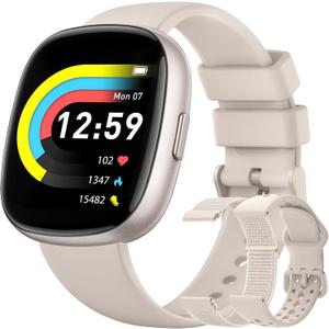 Fitness Trackers for Men Smart watch: Fitness Tracker with Blutooth Call 24/7 Heart Rate SpO2 Sleep Monitor IP68 Waterproof 120+ Sport Mode Activity Trackers Compatible iPhone Android Phones (3 Bands) (Gray)