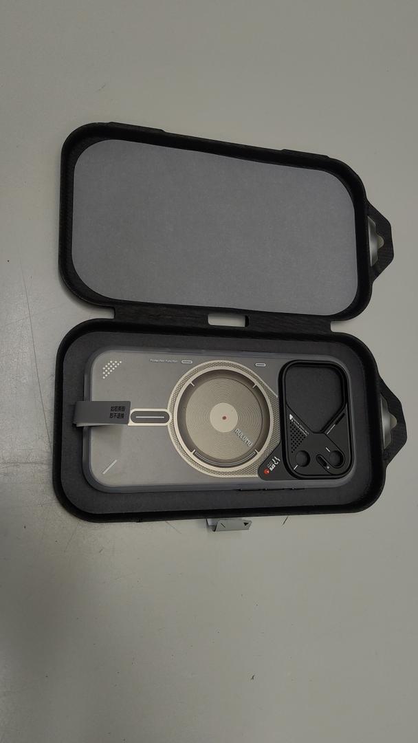 Aulumu A17 iPhone 17 Pro Magnetic Thermal Case | CoolHyper | with Camera Control | IMD Technology | Compatible with Magsafe | Touch Translucent White