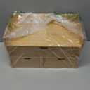 Charmewooden Bamboo Desk Organizer With Drawers Countertop Drawers Counter Storage Box Corner Desk Organizer for Home Office No Assembly Required (3 Drawers with shelf)