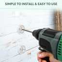 3 x Neosmuk Magnets with Screws, 60lbs Strong Neodymium Disc Magnet with Holes in The Center,Cup Magnet with Mounting Hole Heavy Duty, Round Magnet Rare Earth Magnetic High Strength in Middle,4 Pack (Silver)