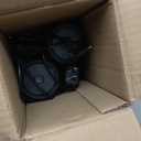 LabCharge Small Ionic Air Purifier for Home & Bedroom – Silent HEPA Filter – Covers 250 Sq Ft  Free Cleaner for Pets, Hair, Smoke, Dust, Odors & Dander – Compact & Black Design  Pack of 2