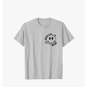 Somebody's Bomb Ass Mom Funny Retro Wavy Pocket T-Shirt S